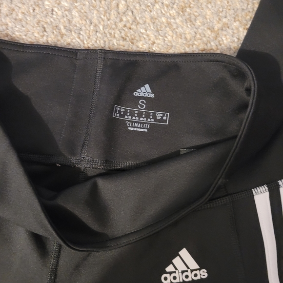 Adidas Three Stripes Classic Black Leggings - Picture 4 of 7